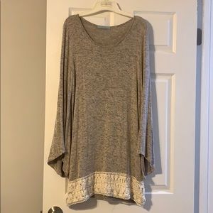 Bell Sleeve Sweater Dress